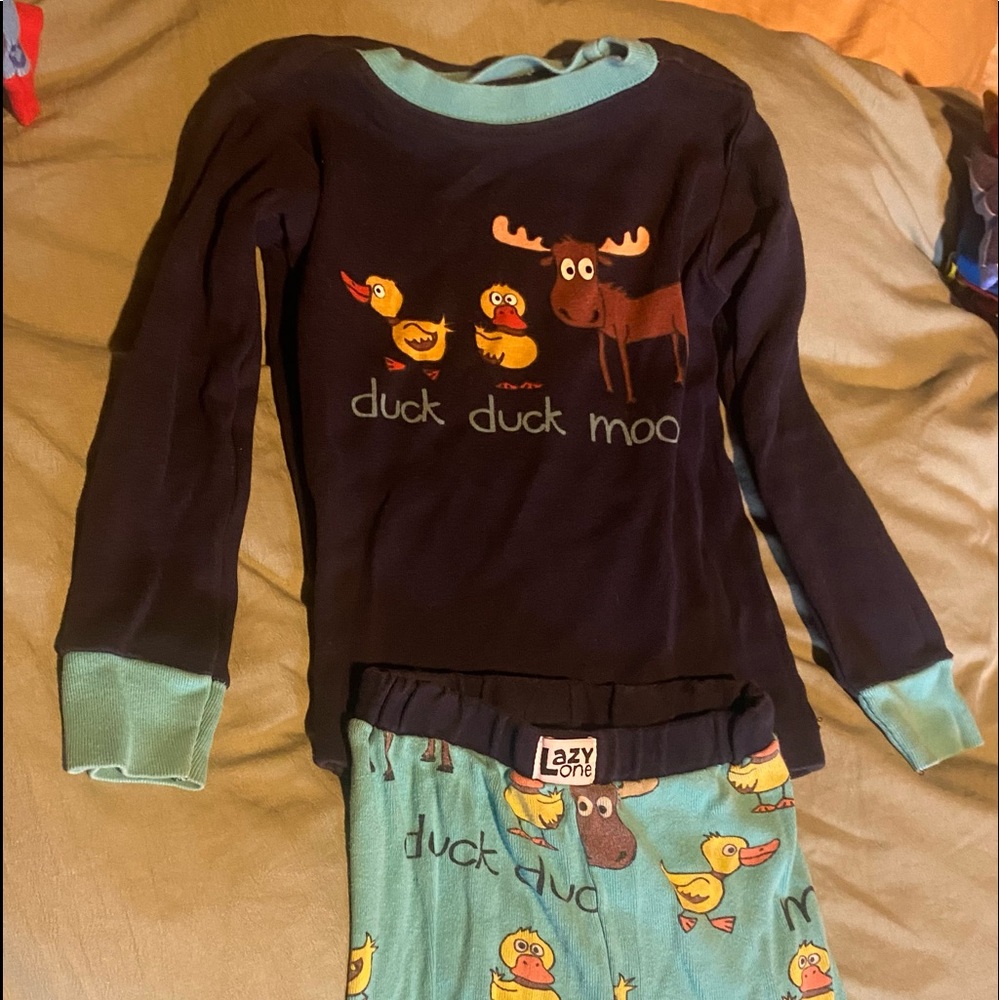 Duck Duck Moose pajamas